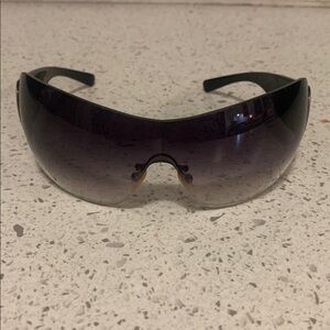 Prada Black and Gray Gradient Sunglasses